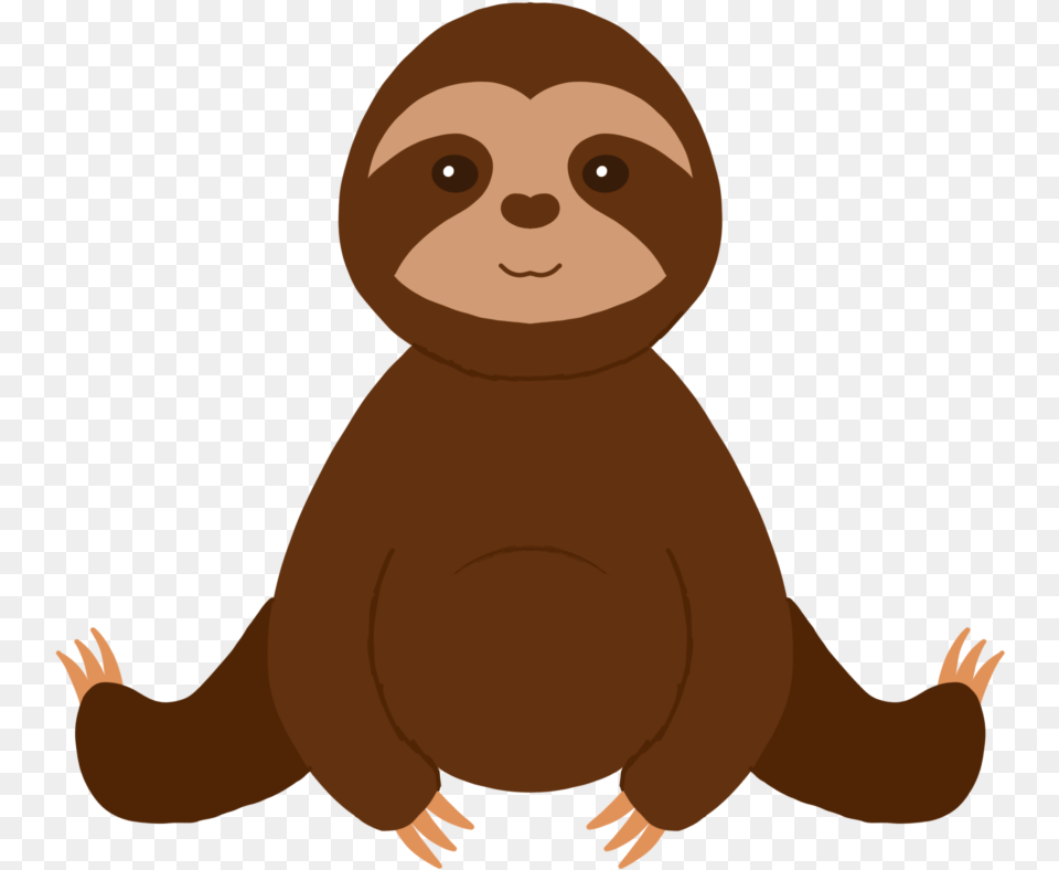 Use Our Adorable Summer Break Sloth Cut File To Sloth To Use, Animal, Mammal, Wildlife, Baby Free Png