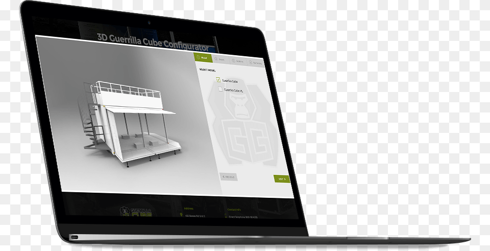Use Our Online 3d Configurator To Custom Design Your Flat Panel Display, Computer, Electronics, Laptop, Pc Png