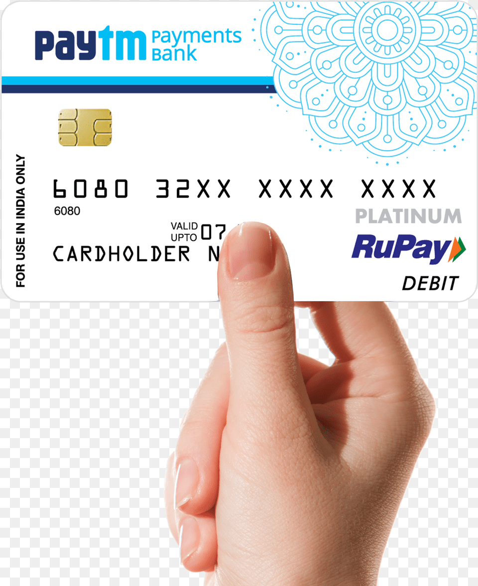 Use Qr Code On Your Debit Card To Receive Money Instantly Paytm Debit Card Promo Code, Text, Credit Card Png Image