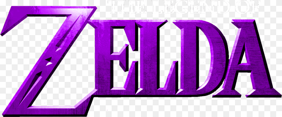 Use The Cartoonish Zelda Logo Just Recolor Legend Of Zelda 2014 Wall Calendar, Purple, Lighting, Text, Book Free Png