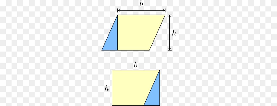 Use The Formula Of Finding The Area Of A Parallelogram Graphics, Triangle Png