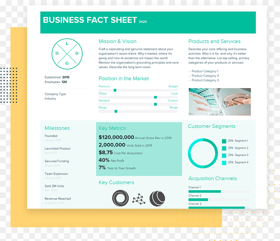 Use This Beautiful Fact Sheet Template For Xtensio Vertical, Advertisement, File, Page, Poster Free Png