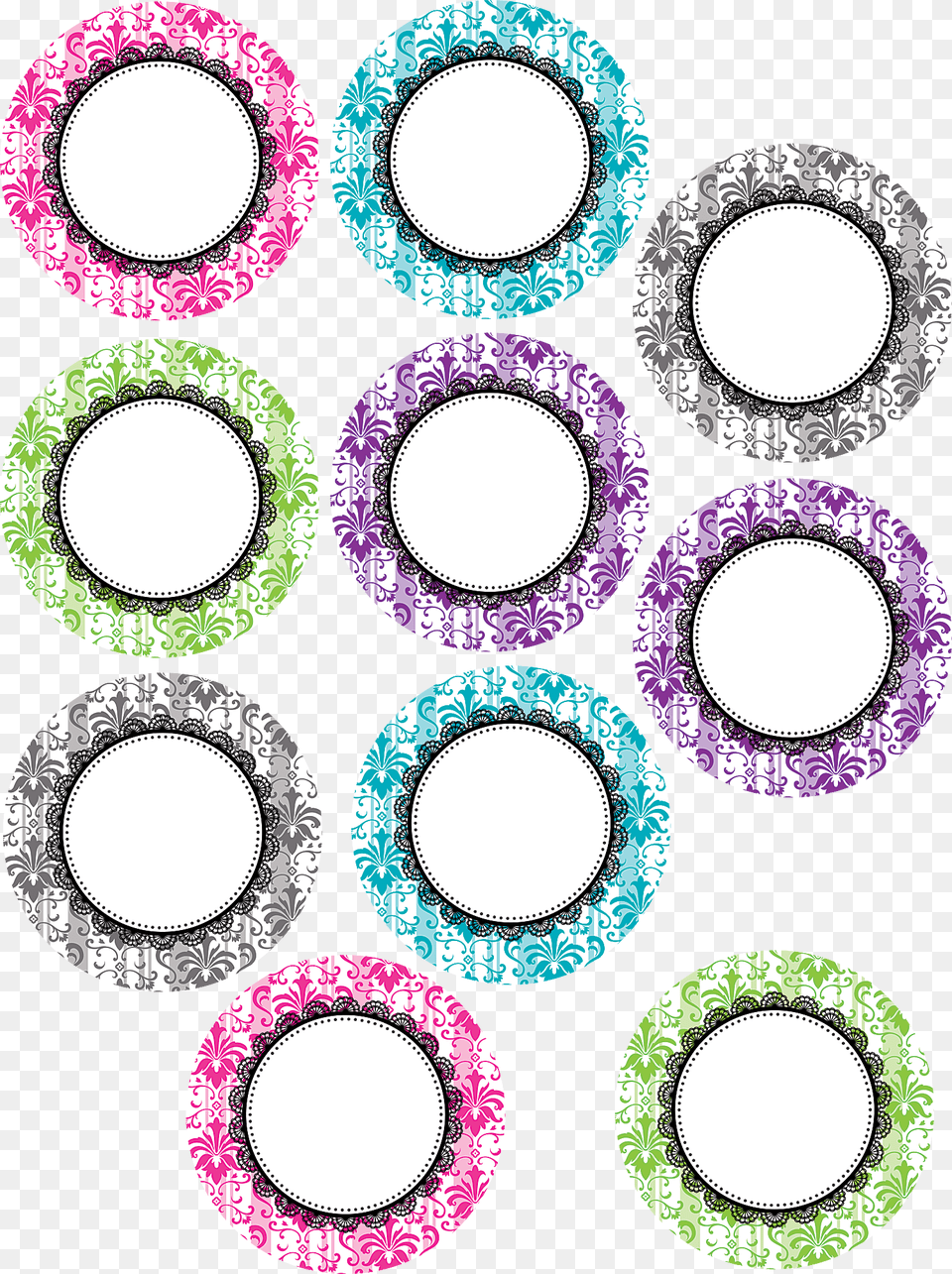 Use This Decorative Artwork To Dress Up Classroom Walls Circle, Oval, Pattern, Plate Free Transparent Png