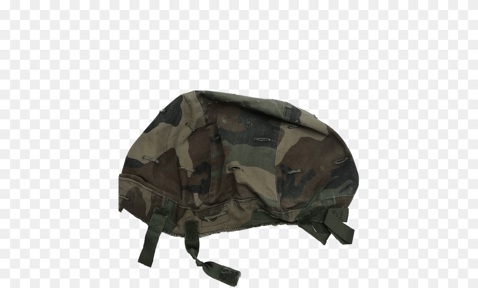 Used Bdu Helmet Cover Woodland Messenger Bag, Clothing, Hat, Cap, Military Free Png Download