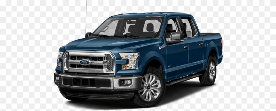 Used Blue Jeans Metallic 2016 Ford F 150 Xlt With Medium Ford F150 Lariat 2018 Black, Pickup Truck, Transportation, Truck, Vehicle Free Png Download