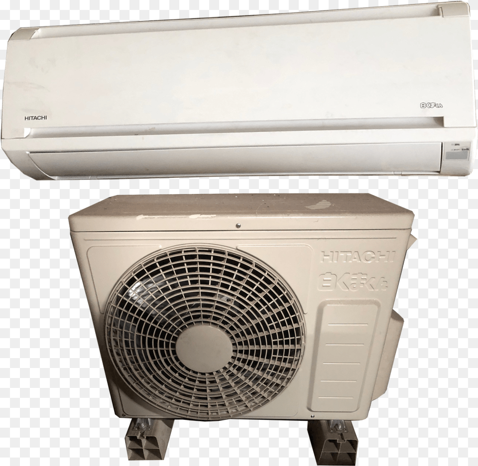 Used Japanese Air Conditioner And Other Various Miscellaneous Electronics, Appliance, Device, Electrical Device, Air Conditioner Png Image