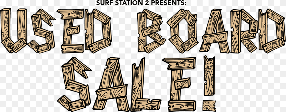 Used Surfboard Sale, Wood, Text, Emblem, Symbol Png