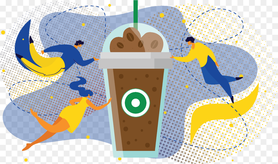 Useful Insights From Starbucks Loyalty Program Cartoon, Ice Cream, Cream, Dessert, Food Free Png