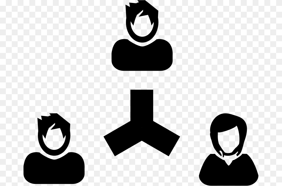 User Group Emblem, Gray Png