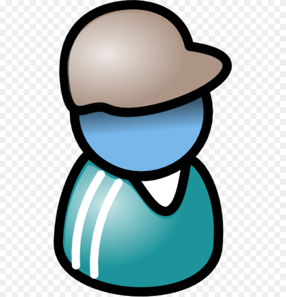 User Icon Male Man Wearing Football Hat People Clip Art Free, Clothing, Helmet, Sun Hat, Smoke Pipe Png