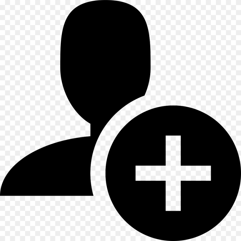 User Plus User User Add Profile Avatar Person Member Create New Folder Icon, Cross, Symbol, Device, Grass Free Png Download