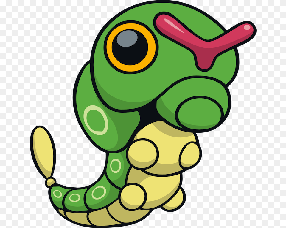 User Posted Caterpie Pokemon, Animal, Dynamite, Weapon Free Png Download