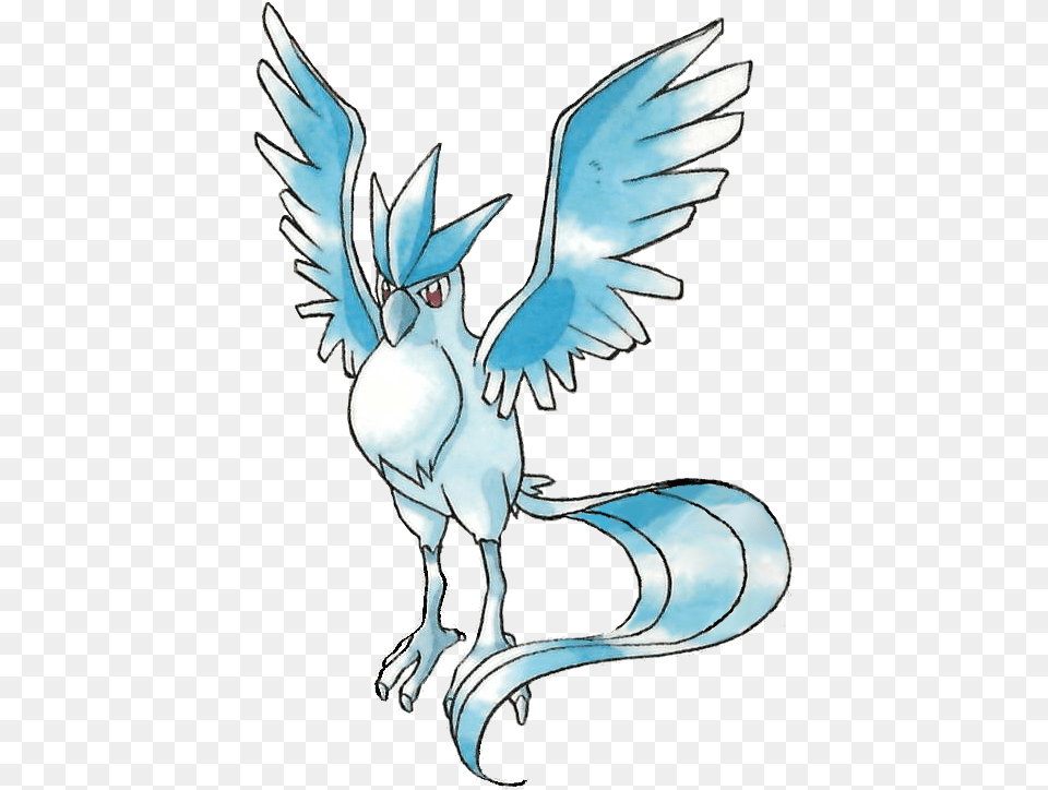 User Posted Articuno Ken Sugimori, Animal, Bird Png Image