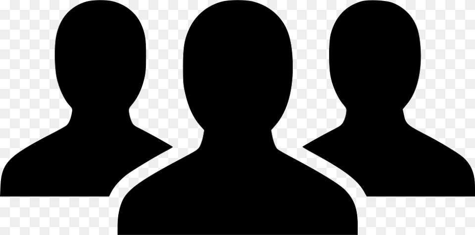 Users People Community Group Team Social Comments Clipart Group Silhouette, Cutlery, Adult, Female, Person Free Transparent Png
