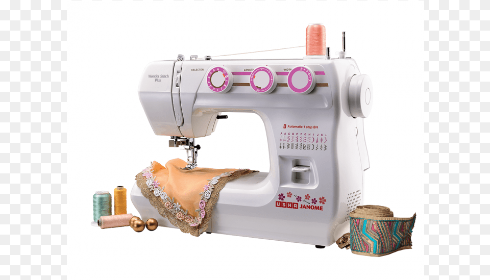Usha Janome Wonder Stitch Review, Machine, Sewing, Appliance, Device Free Png Download
