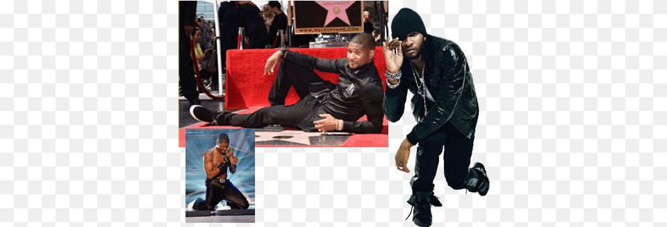 Usher Singer Pop R B Music 24x18 Trey Songz Chris Brown Usher, Adult, Person, Jacket, Female Png Image