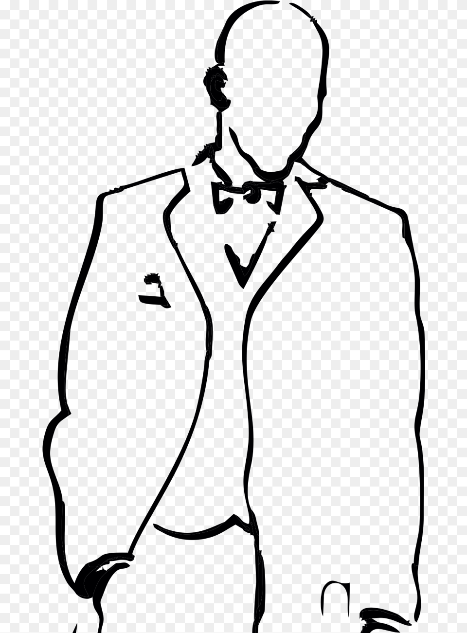 Ushers Best Man Clip Art, Silhouette, Racket, Accessories, Formal Wear Free Png Download