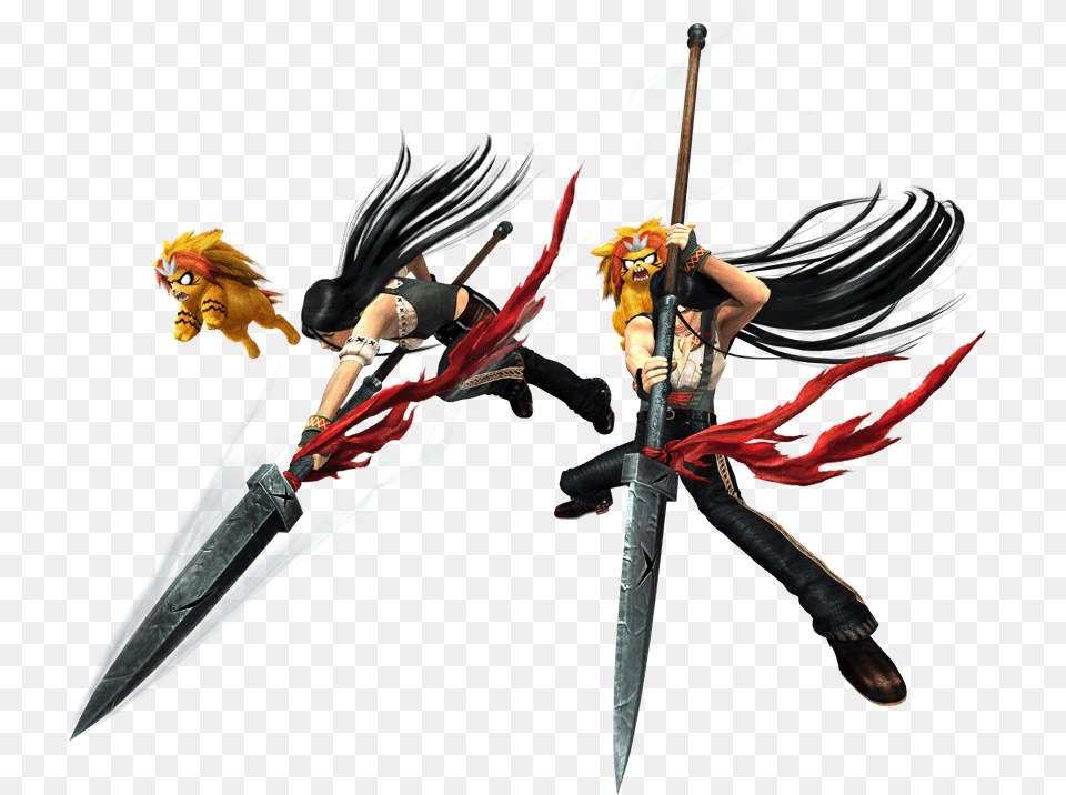 Ushio To Tora Spear, Adult, Female, Person, Sword Free Transparent Png