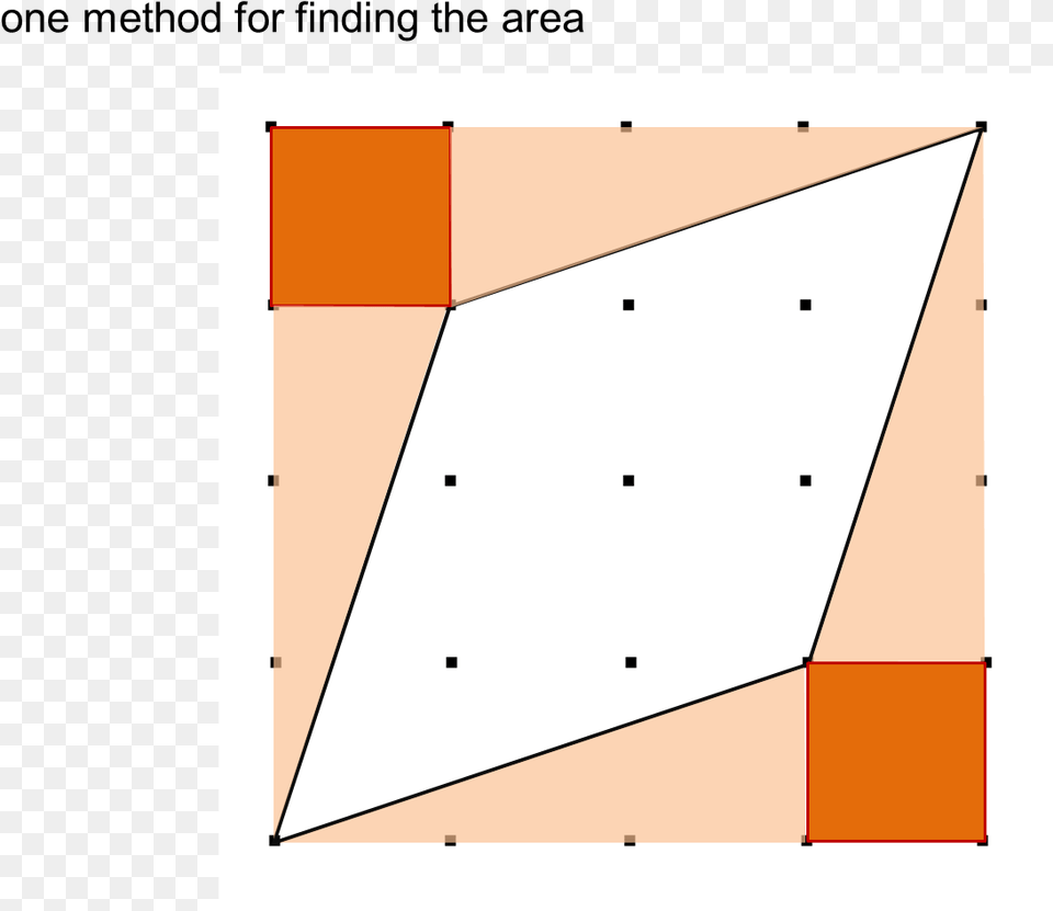 Using Areas Of Triangles To Work Out Areas Of Rhombuses Triangle, Mailbox Free Transparent Png
