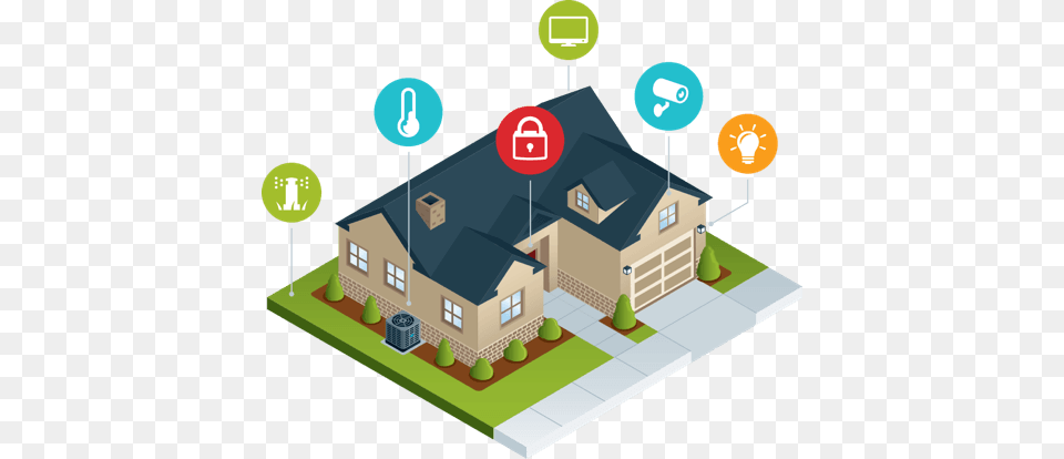 Using Frontier Secure Devices Keep Your Home Connected Automate Your Home, Neighborhood, City, Architecture, Building Png