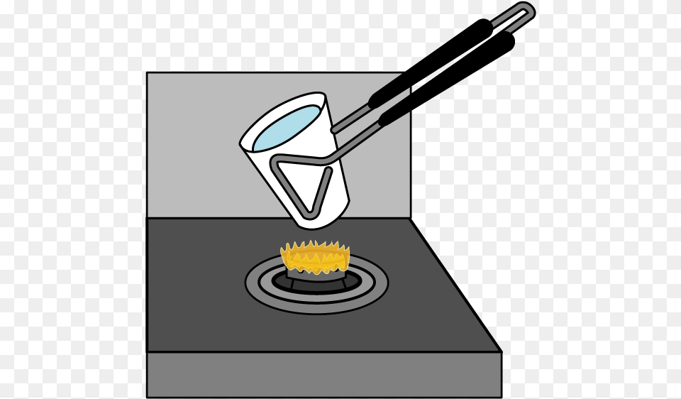 Using Tongs To Boil Water In A Paper Cup Boil Water In Paper Cup, Cooking Pan, Cookware, Brush, Device Free Png