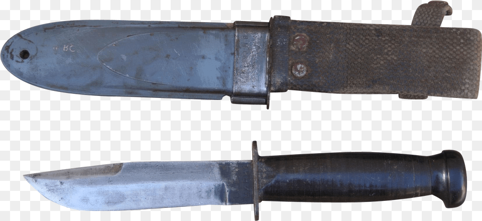 Usn Mark 1 Camillus Fighting Knife Offered By Hunting Knife, Blade, Dagger, Weapon Free Transparent Png