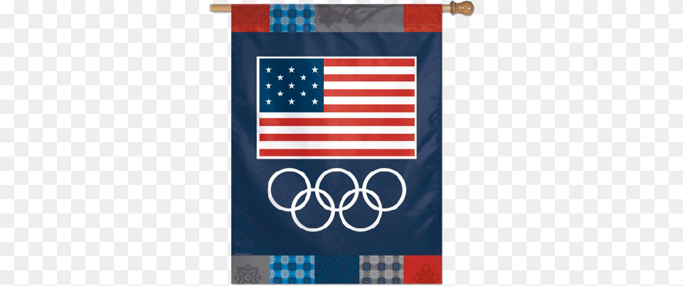 Usoc Olympic Rings Banner London 2012 Summer Olympics, American Flag, Flag Free Png