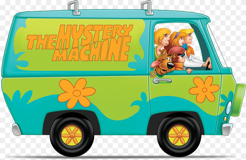 Usps Scooby Doo Stamps, Vehicle, Van, Transportation, Moving Van Free Png