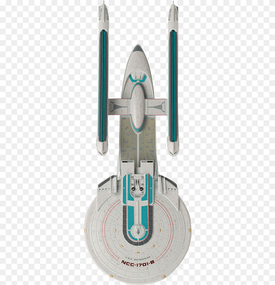 Uss Enterprise Ncc 1701b Xl Edition Star Trek Ship By Eaglemoss Vertical, Aircraft, Spaceship, Transportation, Vehicle Png