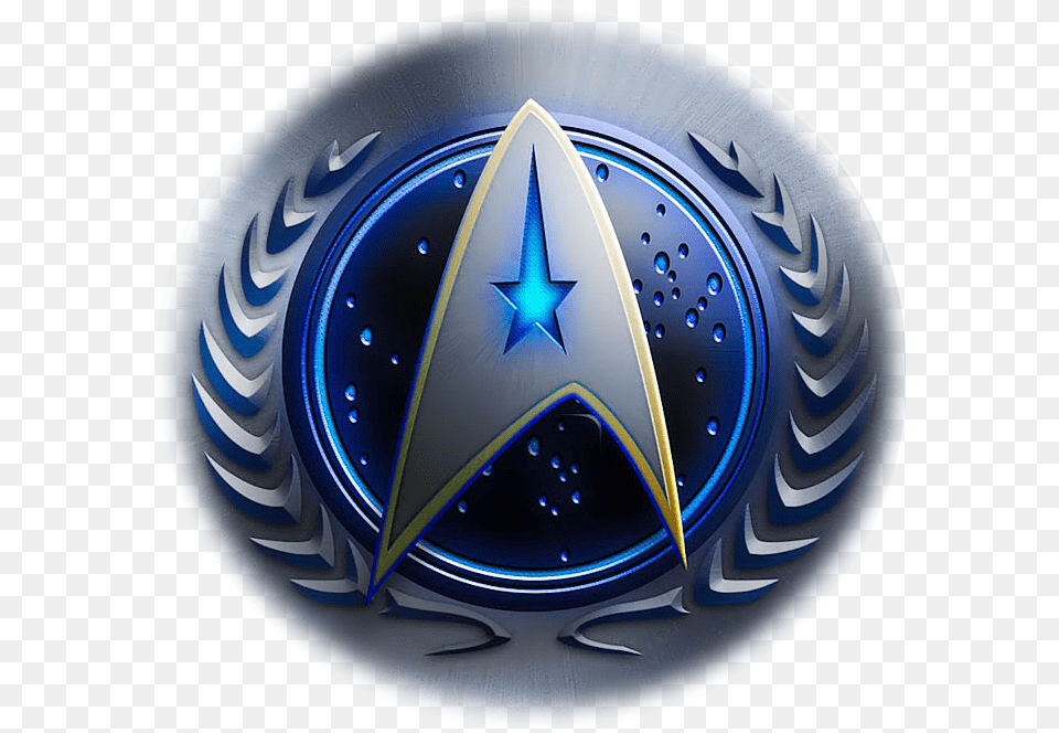 Uss Enterprise Star Trek Emoji, Emblem, Symbol, Logo, Machine Free Png