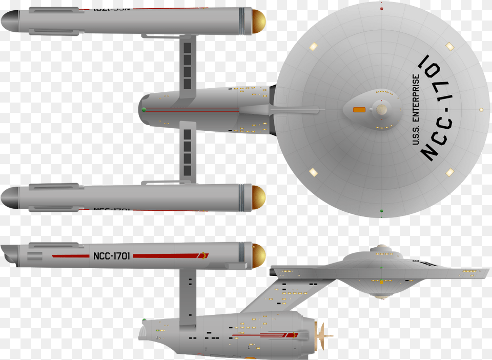 Uss Enterprise Starship Enterprise Ncc 1701, Aircraft, Spaceship, Transportation, Vehicle Free Transparent Png