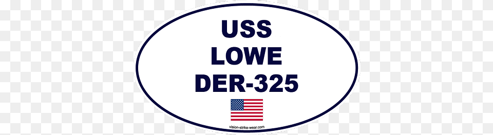 Uss Lowe Der 325 Naval Decal 640 North Face Logo The Circle, American Flag, Flag, Disk Png