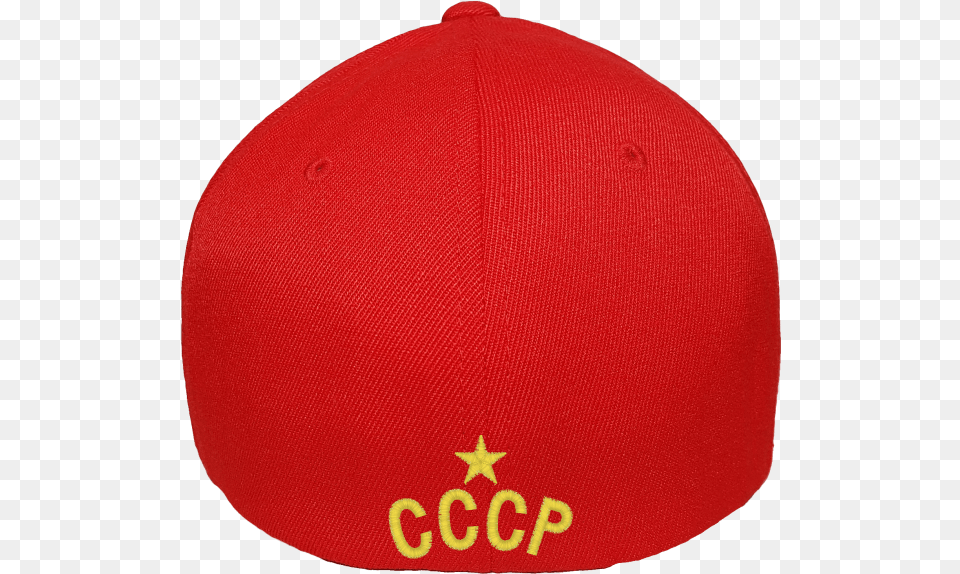 Ussr Cap Flex Fit Fls Red Circle, Baseball Cap, Clothing, Hat, Swimwear Png Image