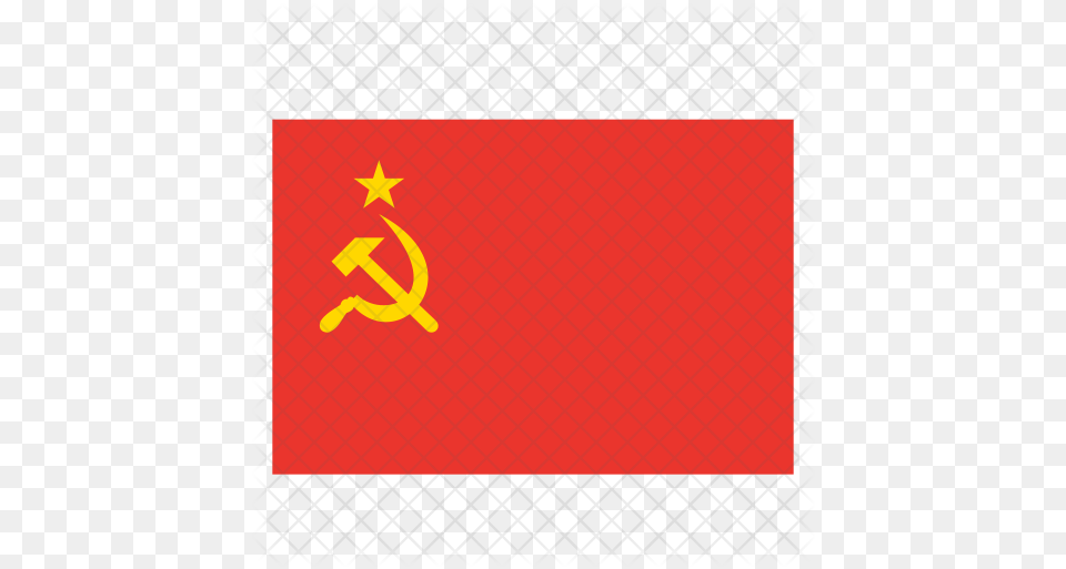 Ussr Flag Icon Icon Flag Ussr, Blackboard Free Png Download
