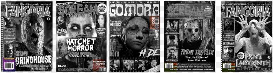 Usually The Magazine Barcode Is Placed At The Bottom Fangoria Magazine, Publication, Man, Person, Male Png