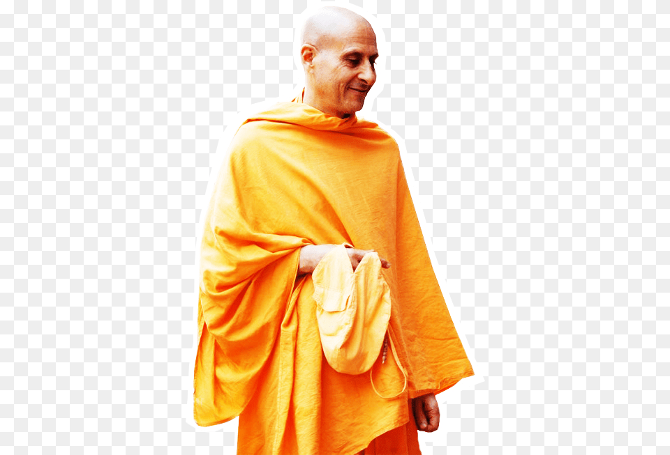 Usually The Sufferings Of This World That Serve Radhanath Swami, Adult, Male, Man, Monk Png