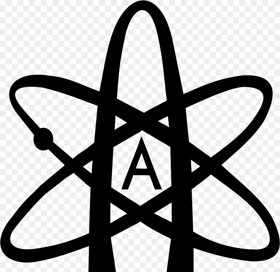 Usva Headstone Emb 16 Symbol For Atheism, Gray Png
