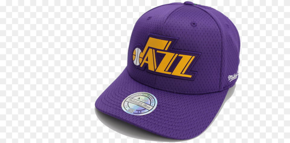 Utah Jazz Mitchell Amp Ness Jersey Logo 110 Flex Purple Utah Jazz Logo 2011, Baseball Cap, Cap, Clothing, Hat Png
