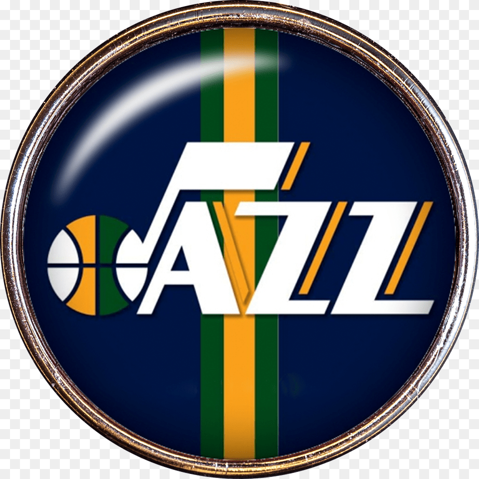 Utah Jazz Nba Basketball Logo Snap Utah Jazz Flag, Emblem, Symbol Free Png Download