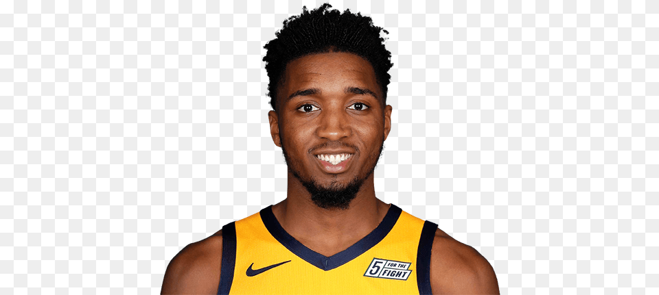 Utah Jazz News Scores Schedule Roster The Athletic Donovan Mitchell, Body Part, Face, Person, Head Free Png Download