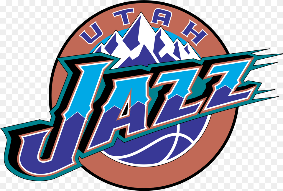 Utah Jazz Old Logos Utah Jazz Logo Transparent, Dynamite, Weapon Free Png Download