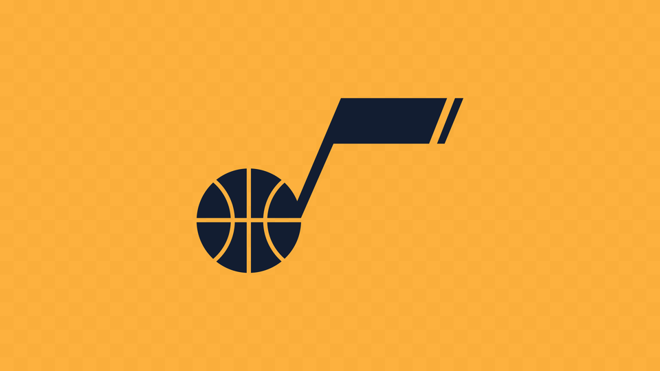 Utah Jazz Yellow Alt Wallpaper Utah Jazz Jazz Logo 2018 Free Transparent Png