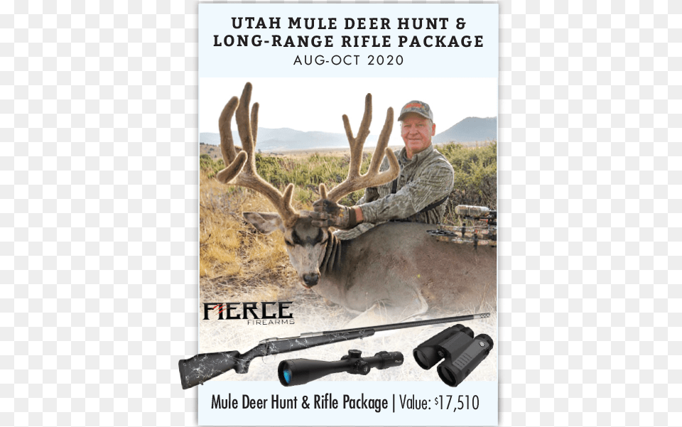 Utah Mule Deer Hunt Amp Long Range Rifle Package Elk, Weapon, Firearm, Hunting, Gun Png Image