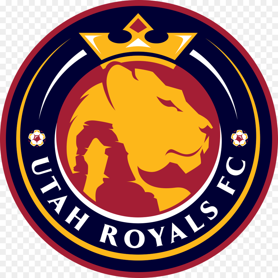 Utah Royals Fc, Emblem, Logo, Symbol, Person Free Png