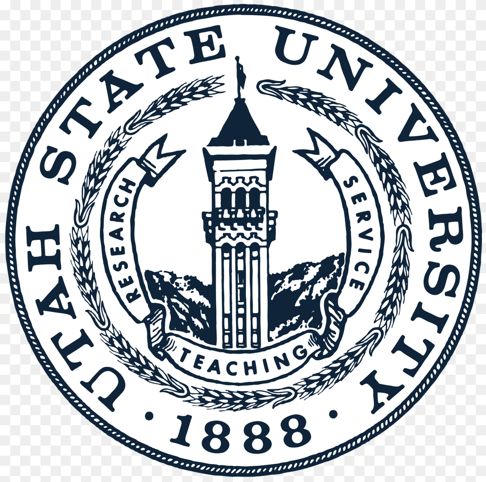 Utah State Logo Usu Utah State University Logo, Emblem, Symbol Free Png Download