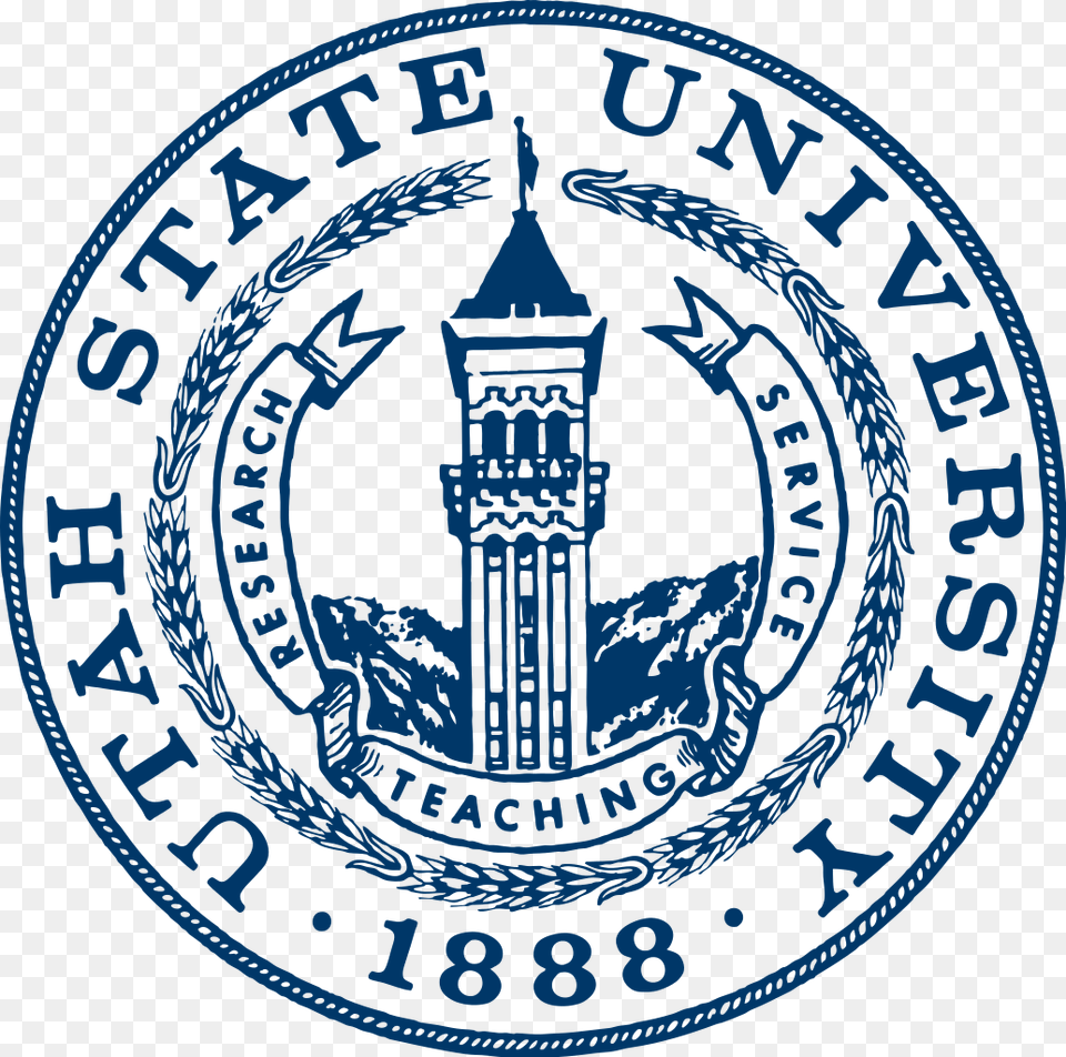 Utah State University Seal, Logo, Emblem, Symbol, Badge Png Image
