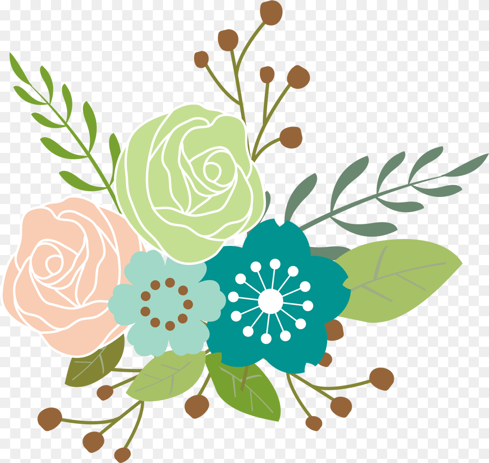 Utah We Are Starting To Have Signs Of Spring I Love Teal Flower Clip Art, Floral Design, Graphics, Pattern, Plant Free Transparent Png