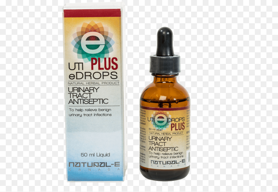 Uti E Drops Plus Natural Urinary Tract Infection, Bottle, Cosmetics, Perfume, Seasoning Png