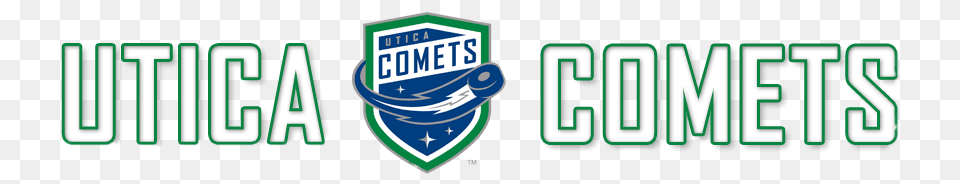 Utica Comets Horizontal Logo, License Plate, Scoreboard, Transportation, Vehicle Free Png