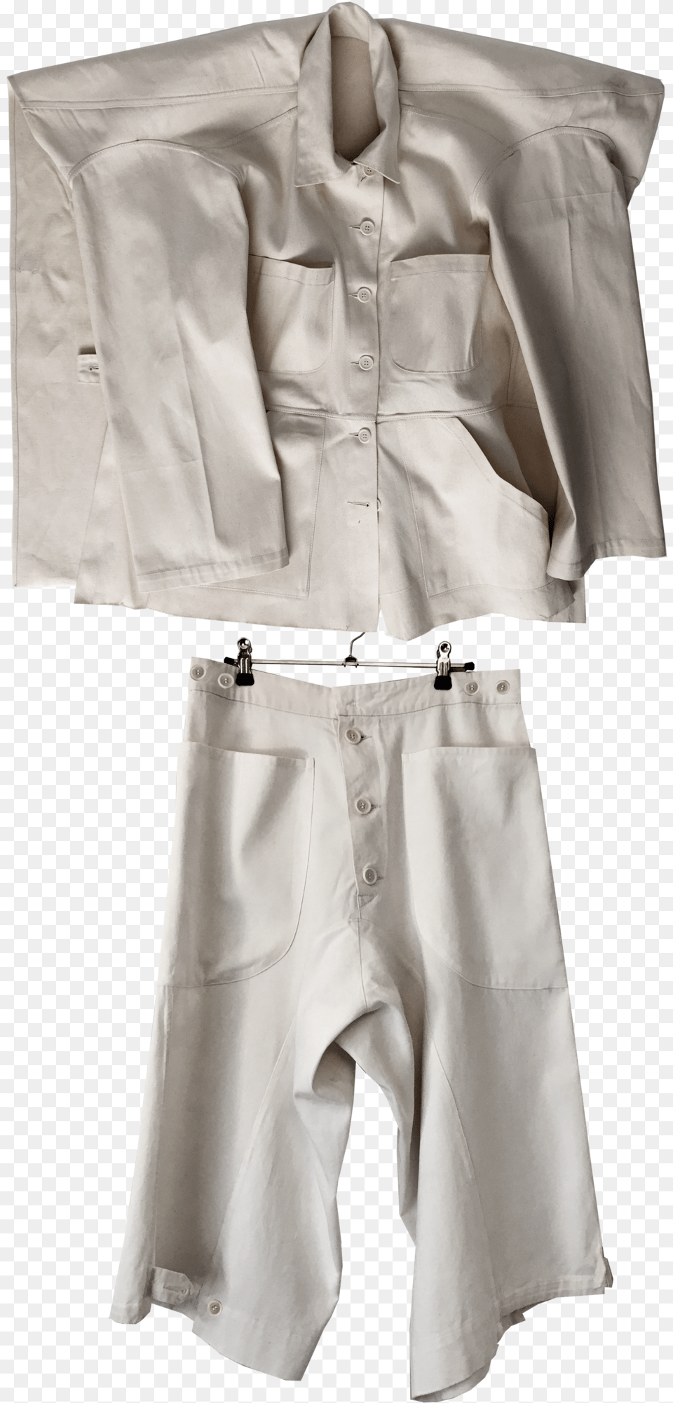 Utility Flat Jacket Ampamp One Piece Garment, Clothing, Shorts, Skirt, Home Decor Free Transparent Png
